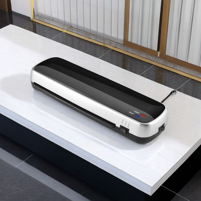 2 Rollers ABS Kantor Laminator Mesin Max Laminating Lebar 9 Inch