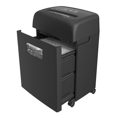 Low noise Heavy duty shredder kertas C281P 18 lembar mesin shredding kartu kredit dengan 20L bin
