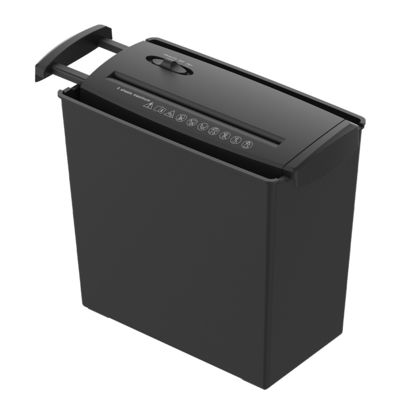 220mm Lebar Kerja S606B 10L Strip Cut Mini Paper Shredder Untuk Penggunaan Rumah 5 lembar