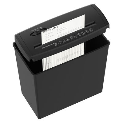 kantor rumah menggunakan mini strip potong 5 lembar kertas shredder dengan 10L bin S606B