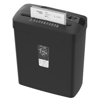 C220P-6 Mini Shredder Mesin kertas Kerja untuk Rumah 6 lembar Cross Cut Paper Shredder 13L