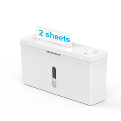 P-5 Produk Baru Diluncurkan Mini Desktop Paper Shredder Untuk 2 lembar kertas A4 CS201C