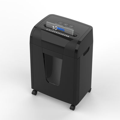 C261P-10 10 Sheet Paper Shredder Micro Cut Document Credit Card Mesin penghancur kertas berat dengan kapasitas 20L