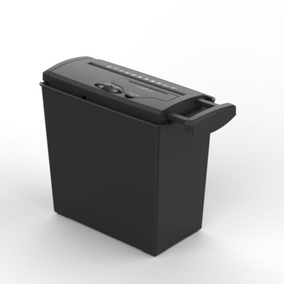 SD105P 5 lembar strip cut CD kartu kredit komersial Paper Shredder Dengan 10L Basket Untuk Rumah Kantor