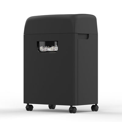 C281P 20L Bin cross cut paper shredder untuk kantor P-4 keamanan tingkat 18 lembar pengiris kartu kredit