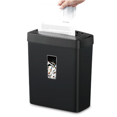 C220P 6 lembar Komersial Cross Cut Shredder 13L Basket Document Paper Shredder