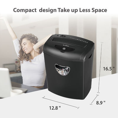 Heavy Duty Home Paper Shredder Machine 21Litre Low Noise cd218p-10 dengan fungsi kartu kredit CD shredding