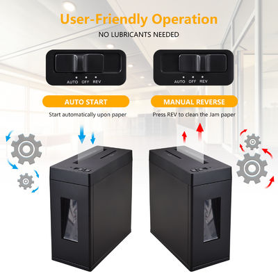 5 Sheet Cross Cut Shredder Keamanan tinggi