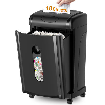 CE/EMC Certified Heavy Duty Paper Shredder Untuk Bisnis Dengan 30L Pull-Out Bin