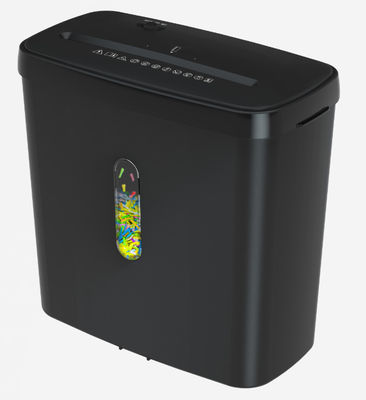 3.0m/Min Desktop Cross Cut Shredder Dengan Kapasitas 6 Lembar 4x39mm Cut Size