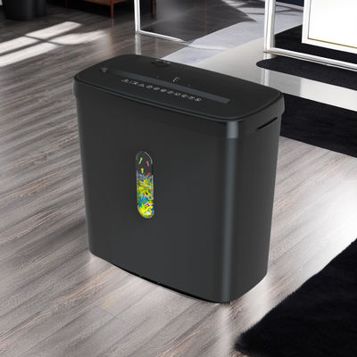 Low Noise 6 Sheets Cross Cut Paper Shredder Dengan Kapasitas Bin 11L