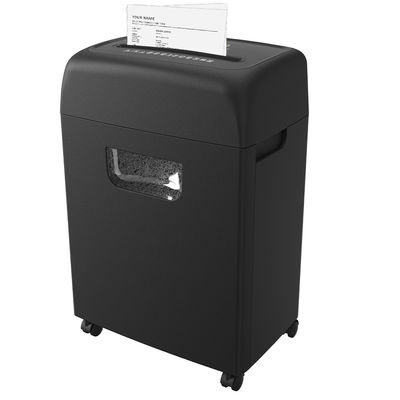 Kapasitas tinggi Heavy Duty 18 lembar kertas kartu kredit Shredder Cross Cut 20L Mesin pengiris kertas untuk penggunaan kantor C281P