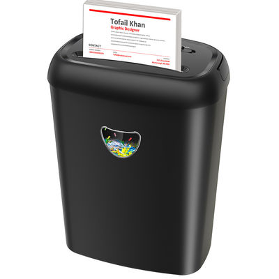 Kapasitas tinggi 25L Mesin Shredder Kertas Untuk Kertas 8 lembar A4 CD Kartu Kredit CD210P-8