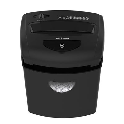 Kartu kredit CD dan 10 lembar A4 Mesin shredder kertas dengan 21L tempat sampah CD218P