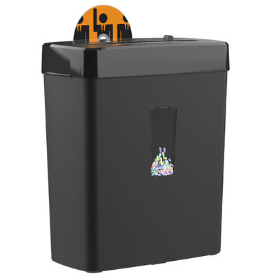 CE EMC Sertifikat Cross cut cd shredding mesin shredder kertas P-4 dengan 13L sampah keranjang bin