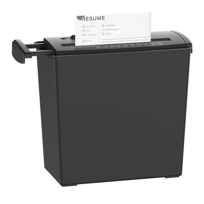 2.64 Gallons Kantor Paper Shredder untuk rumah SOHO 5 lembar mesin shredding S606B