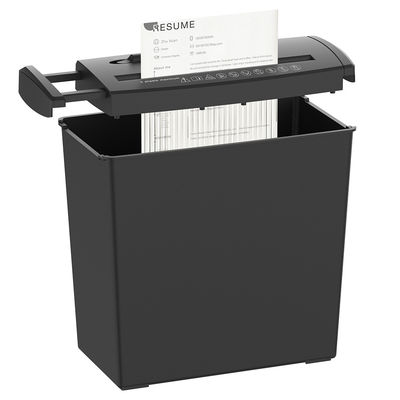 5 lembar A4 mini mesin shredder kertas untuk penggunaan rumah dan kantor dengan 10L Bin S606B