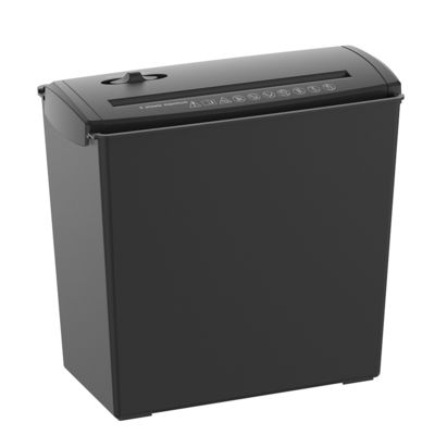 3.8m/Min 72dB Tingkat Kebisingan Ringan Strip Cut Paper Shredder S606B dengan 10L Basket Bin