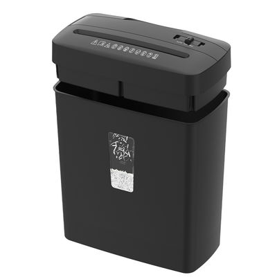 P4 Cross Cut Office Paper Shredder 6 Sheet Credit Card Destroyer Dengan 13L Small Size Bin Untuk Penggunaan Rumah Tangga C220P-6