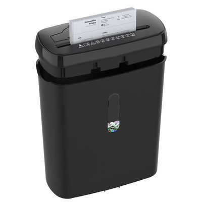 SD108P 8 lembar Strip memotong kantor mesin shredder kertas untuk dokumen kartu kredit dan CD disc dengan 11L Bin