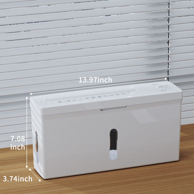 2 lembar mesin shredder kertas A4 jenis desktop untuk kantor rumah CS201C dengan 4L bin