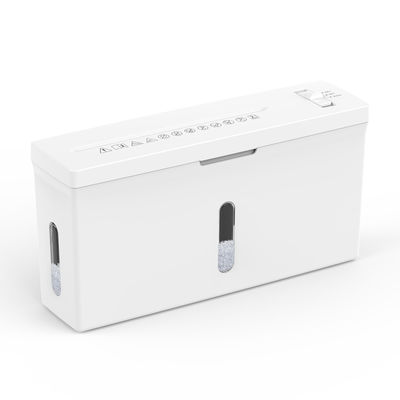 Produk Baru CS201C Putih 6 Lembar P3 Rumah Kantor Mini Desktop Paper Shredder