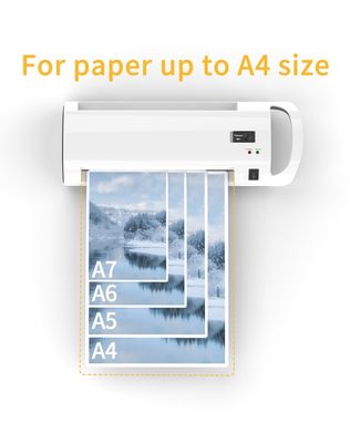 CL806 Laminator 80-125 micron laminasi a4 mini lembar kertas Mesin laminasi kantong untuk kantor