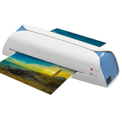 Putih Biru Warna A4 Laminator Untuk Foto Dokumen Kertas Menu Dengan Rilis LM2008
