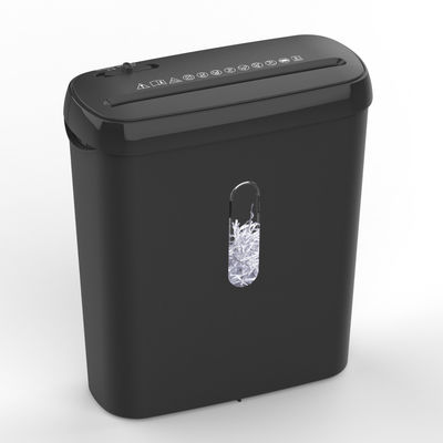 S616B 5 lembar Strip Cut Paper Shredder Machine WITH 8L Mini Basket Bin untuk kantor rumah