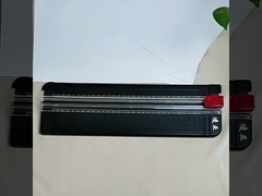 TR401 Wave Blade Style Heavy Duty Guillotine Paper Cutter untuk Rumah Kantor 392*138*62mm