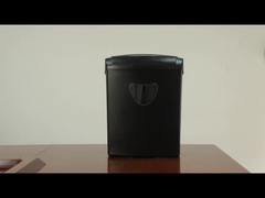 CD218P-10 21L 10 lembar Mesin pemotong kertas komersial dengan kapasitas tempat sampah besar