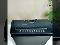 SD105P 5 lembar A4 strip cut mini mesin shredder kertas 10L untuk kantor rumah