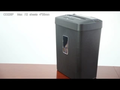 CD226P-12 P-4 Keamanan tingkat mesin shredder kertas tugas berat untuk kantor potong silang