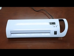 CL806 laminator termal putih hitam dengan lebar laminasi pelepasan A4 235mm